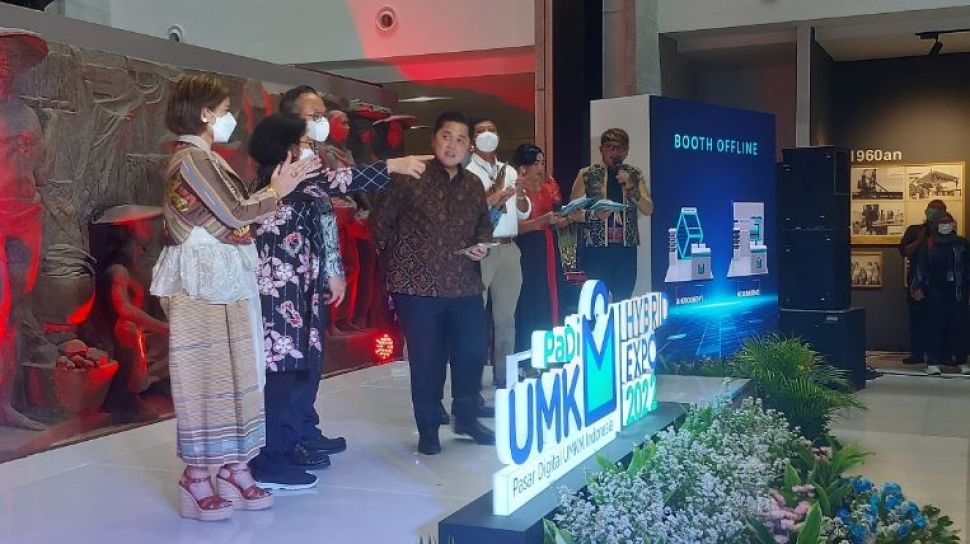 UMKM Binaan BUMN Dipamerkan di Batu, Erick Thohir Ingin BUMN "Turun Gunung"