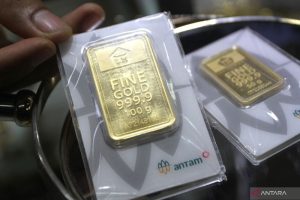 Emas Antam Naik Lagi! Harganya Tembus Rp1.414.000 Per Gram