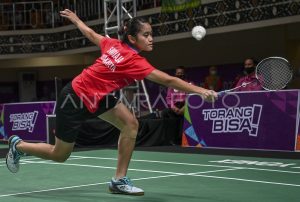 Jabar Melaju Tanpa Hambatan ke Final Bulu Tangkis Beregu Putri PON