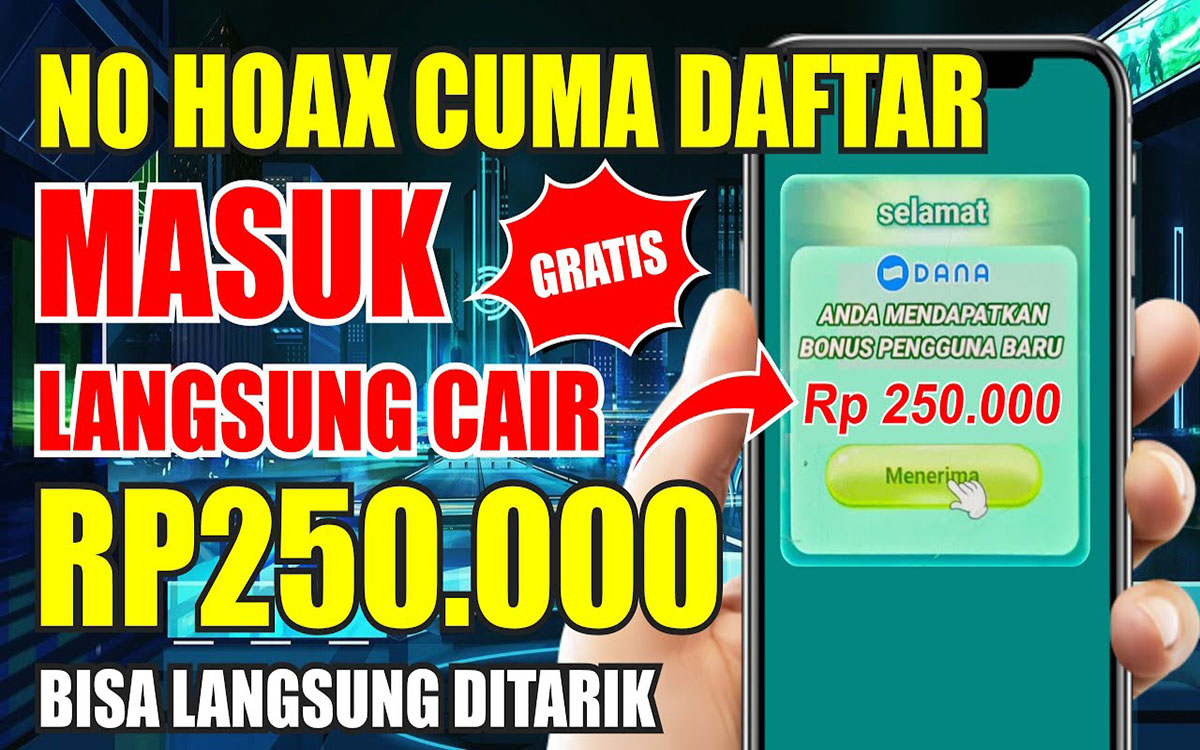 Rezeki Nomplok! Saldo DANA Rp250.000 Menantimu!