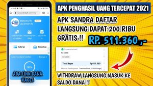 Rahasia Dapat 200 Ribu! Aplikasi Penghasil Uang Terbukti Cair!