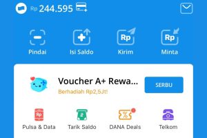 Raih Saldo DANA Rp113.000!
