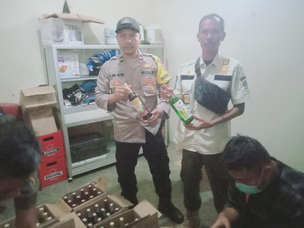 Rumah Warga Jadi Gudang Miras Raksasa?