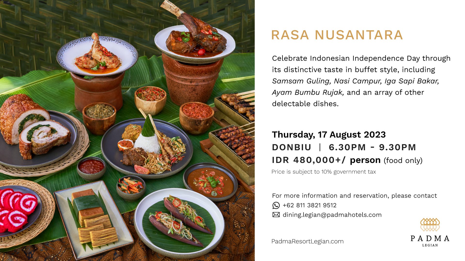 Iftar Mewah Rasa Nusantara, Ada Kejutannya!