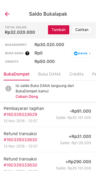 Rahasia Tambah Saldo Dana Rp82.000!