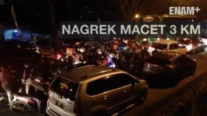 H-5 Lebaran, Nagreg Macet!