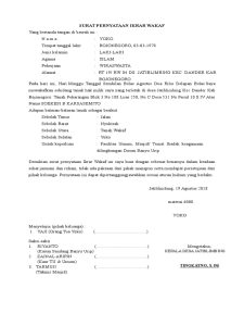 Wakaf Tanah Ribuan Meter Persegi untuk Pemakaman Karyawan!