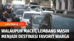 Macet Parah! Lembang Masih Ramai di Akhir Libur Lebaran
