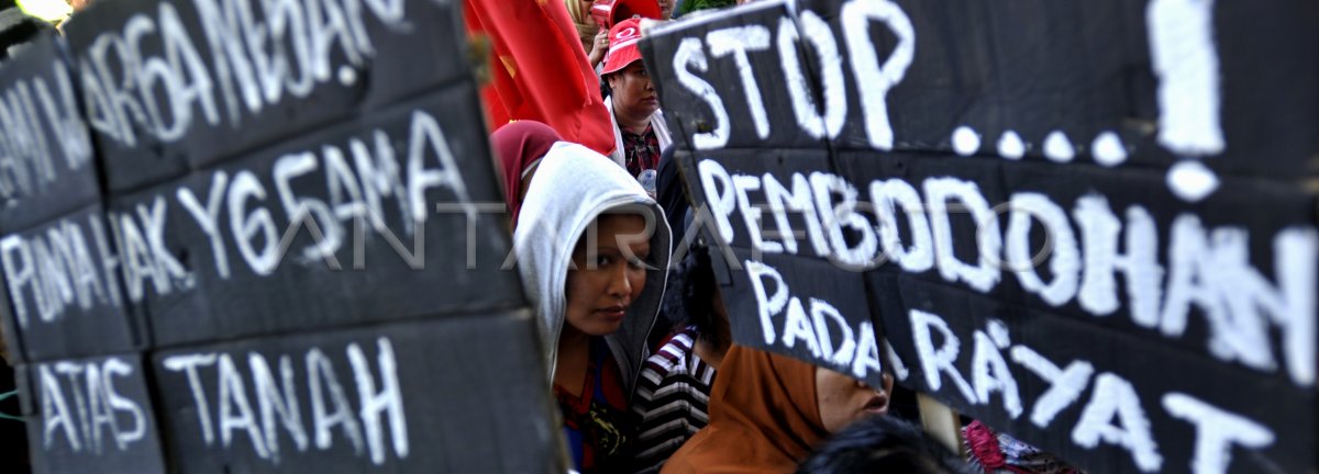 Ribuan Warga Tolak Penggusuran!